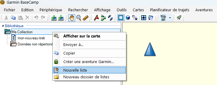 basecamp software screenshot - list creation